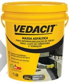 MASSA ASFALTICA AREA FRIA 20KG VEDACIT