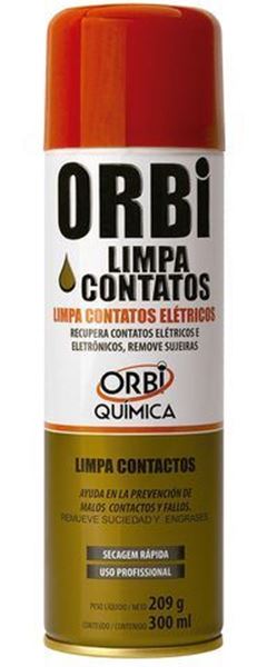 LIMPA CONTATO SPRAY 300ML ORBI QUIMICA
