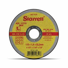 DISCO DE CORTE 4.1/2X1,6X22,2  STARRETT