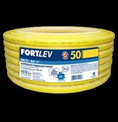 CORRUGADO 20MMX50M AMARELO FORTLEV