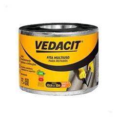 FITA MANTA ALUMINIO AUTOADESIVA 10CMX10M VEDACIT