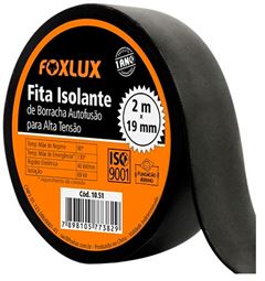 FITA AUTAFUSAO 19X02M PRETO FOXLUX 