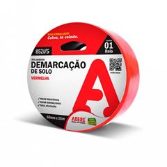 FITA PARA DEMARCACAO DE SOLO 852I/S 50X30 VERMELHO AD