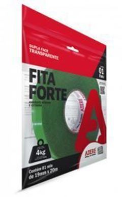 FITA DP FACE FORTE TRANSP 19MMX20M ADERE