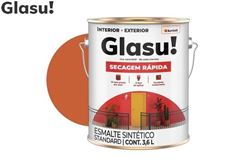 ESMALTE BRL GLASU LARANJA 0.9L