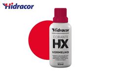 CORANTE LIQUIDO VERMELHO 50ML HIDRACOR