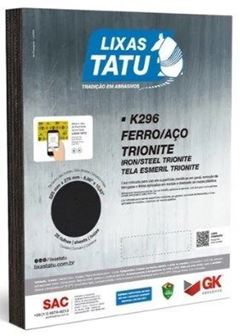 LIXA FERRO G036 K296 TATU 25 FLS