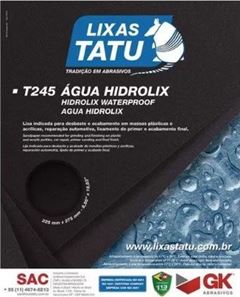 LIXA D AGUA HIDROLIX TATU PCT-50UN FLS (225X275) GRAO 080 TATU