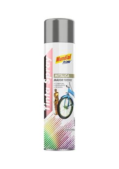 SPRAY METALICO ALUMINIO 400ML MUNDIAL PRIME