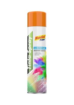 SPRAY LUMINOSA LARANJA MUNDIAL PRIME 400ML