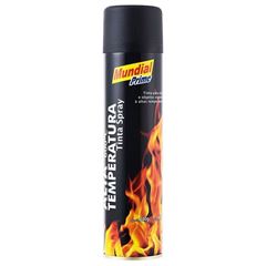 SPRAY ALTA TEMPERATURA PRETO FOSCO MUNDIAL PRIME  400ML 