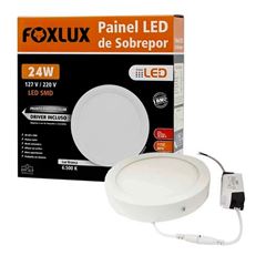 PAINEL LED SOB RED 30CM 24W BR FOXLUX