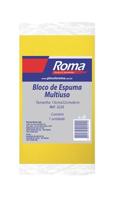 BLOCO ESPUMA VED AR COND 60X5X7CM ROMA