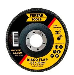 DISCO FLAP STD 4.1/2” 115MM GR100 FERTAK