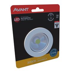 SPOT LED EMB RED 5W BIV AM AVANT