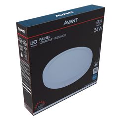 PAINEL LED SOB RED 30CM 24W BR AVANT