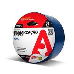 FITA P/DEMARC SOLO 851I/S 50X15 AZUL ADERE