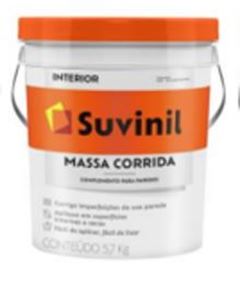 MASSA CORRIDA 3.6L 5.7KG TINTA SUVINIL