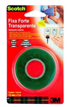 Adelbras Fita Dupla Face Acrilica Verde 12MMX2MTS - Adelbras Fita Dupla Face  Acrilica Verde 12MMX2MTS - Adelbras