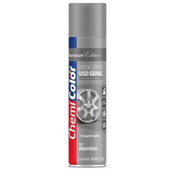 SPRAY USO GERAL ALUMINIO 400ML CHEMICOLOR