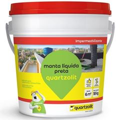 MANTA LIQUIDA PRETO 3.6KG QUARTZOLIT