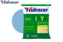 TINTA EM PO 2KG AZUL CEU HIDRACOR