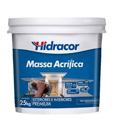 MASSA ACRILICA 25KG HIDRACOR