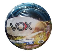 MANGUEIRA PARA JARD TRANCADO 15M AZUL VOX/VAP PLASTICOMA