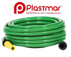 MANGUEIRA PARA JARDIM TRANCADO 10M VERDE PLASTICOM