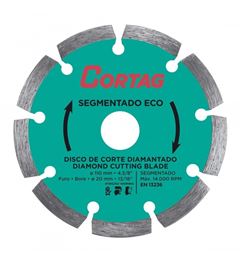 DISCO DIAMANT SEGMENT 110MM ECO CORTA